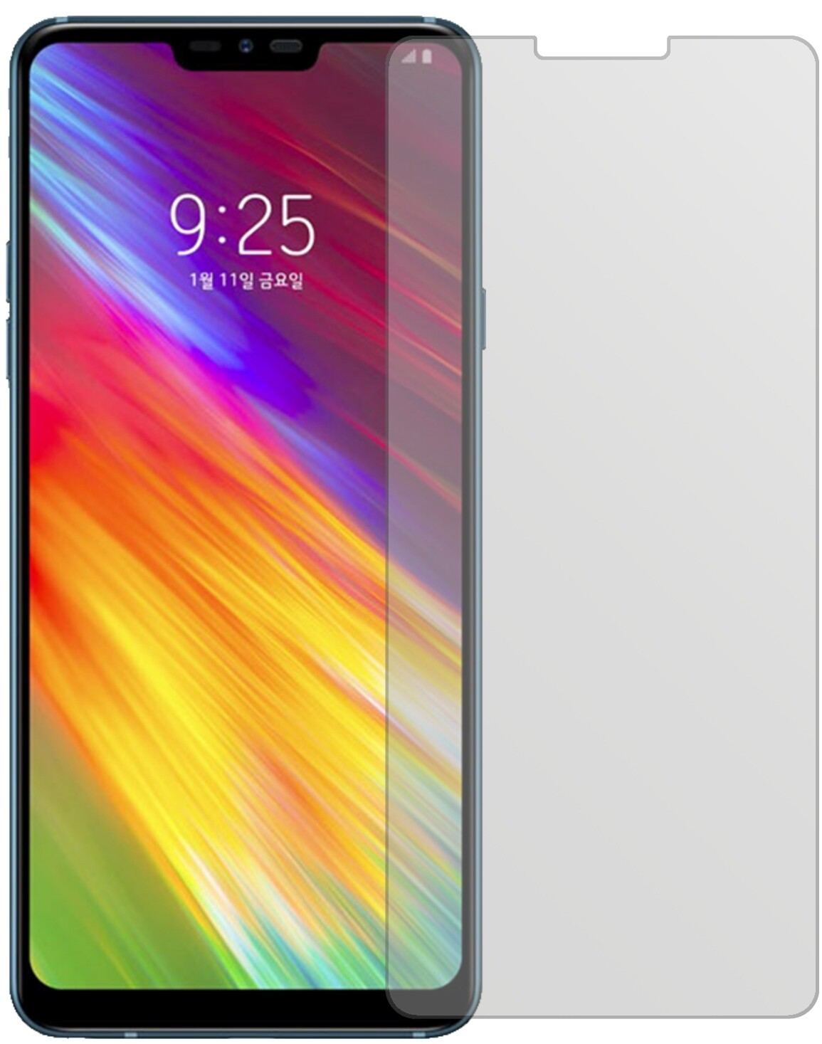 6x Schutzfolie matt für LG Q9 One Display-Schutzfo (2)