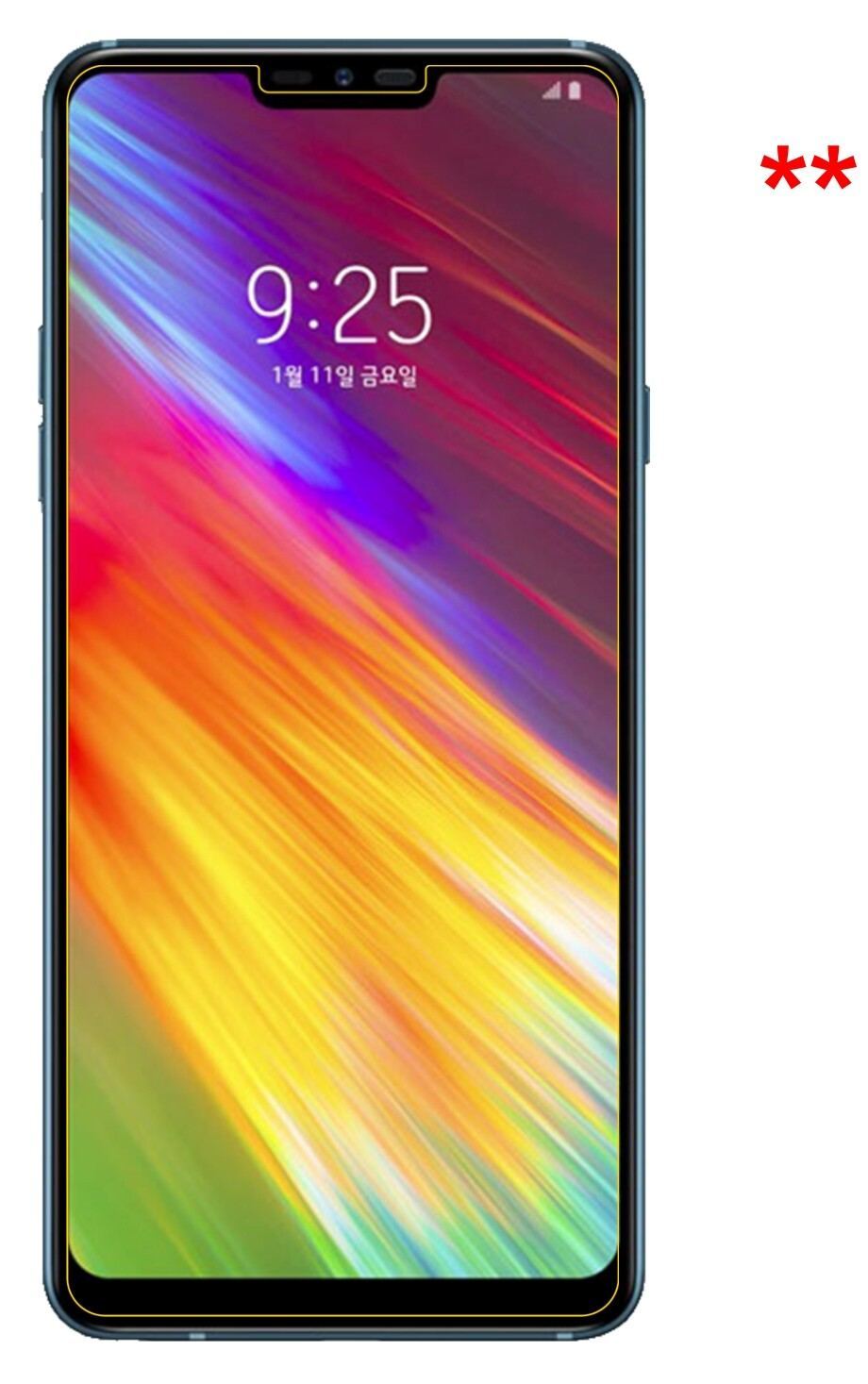 6x Schutzfolie matt für LG Q9 One Display-Schutzfo (6)