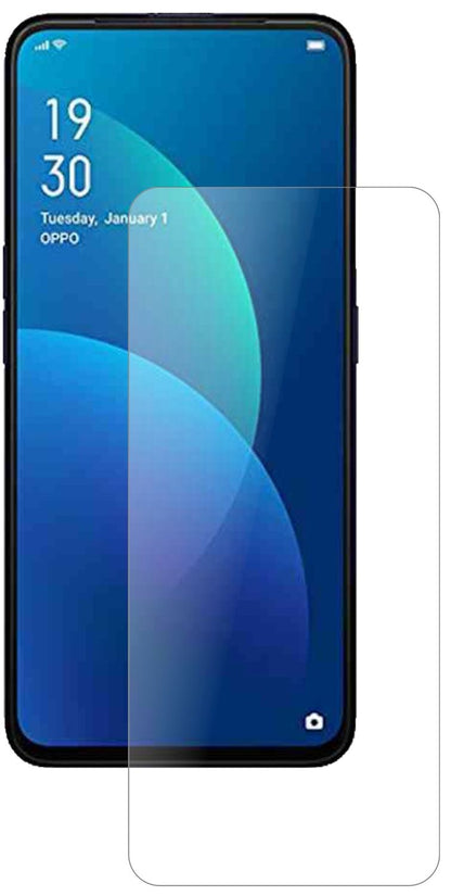 2x 9H Schutzfolie matt für Oppo F11 Pro Panzerfoli (2)