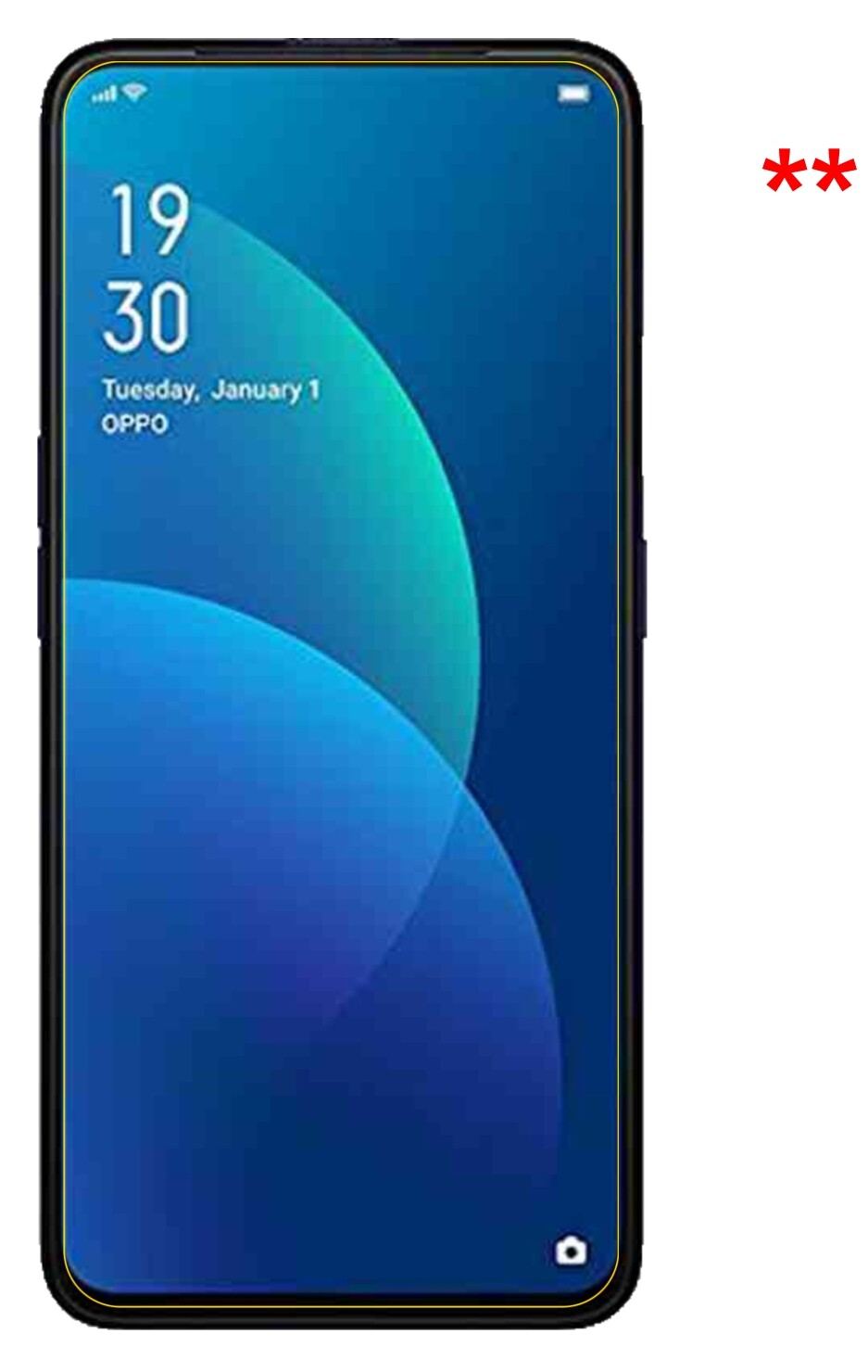 2x 9H Schutzfolie matt für Oppo F11 Pro Panzerfoli (9)