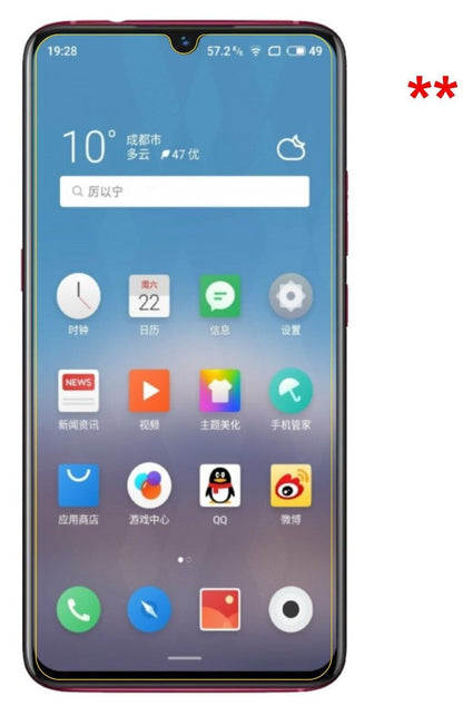 2x Schutzfolie matt für Meizu Note 9 Display-Schut (6)