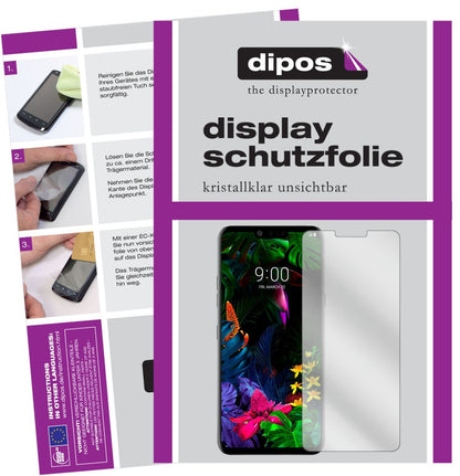 4x Schutzfolie klar für LG G8 ThinQ Display-Schutz (1)