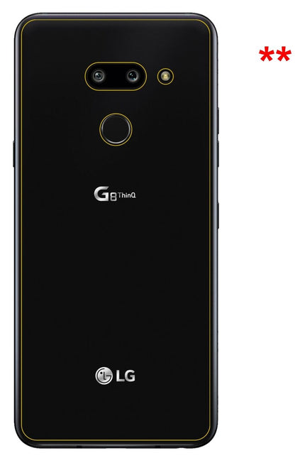 2x 9H Schutzfolie für LG G8 ThinQ Rückseite Panzer (9)