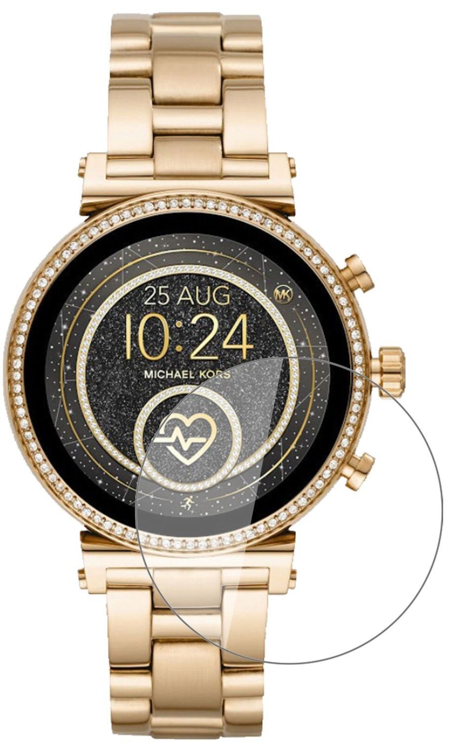 1x 9H Schutzfolie für Michael Kors Sofie 2.0 Smart (1)