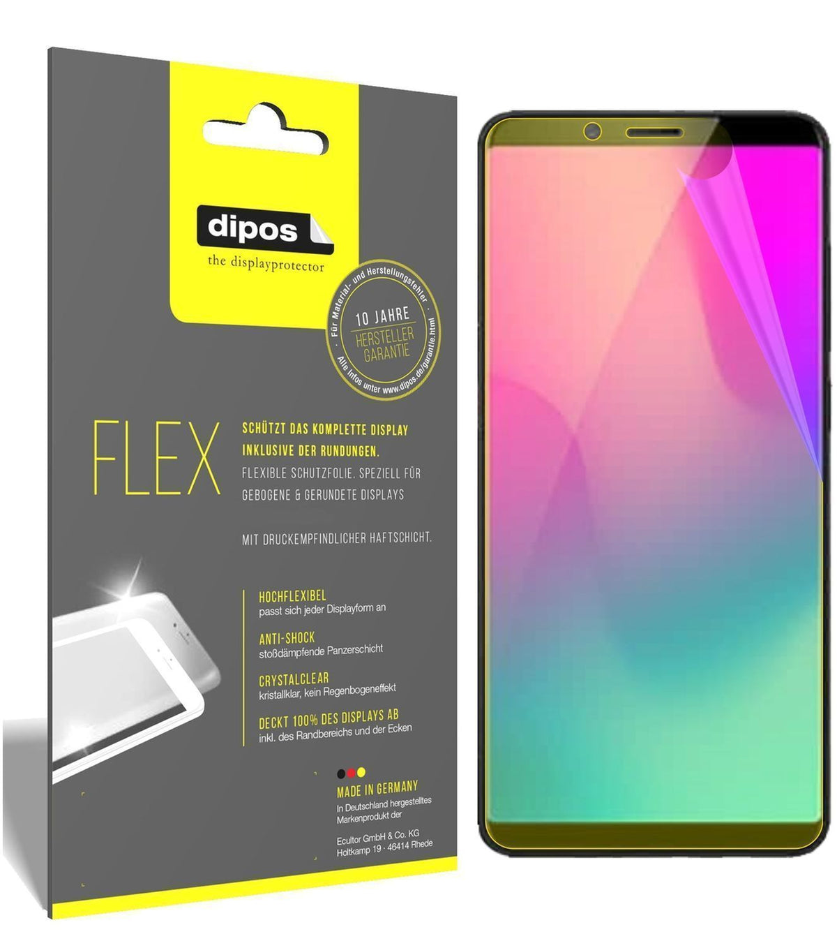 3x 3D Full Cover Schutzfolie für ZTE Nubia M3 (1)