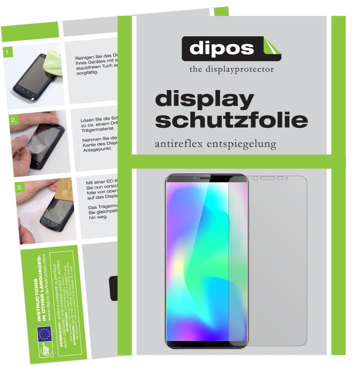 5x Schutzfolie matt für Cubot X19 Display-Schutzfo (2)