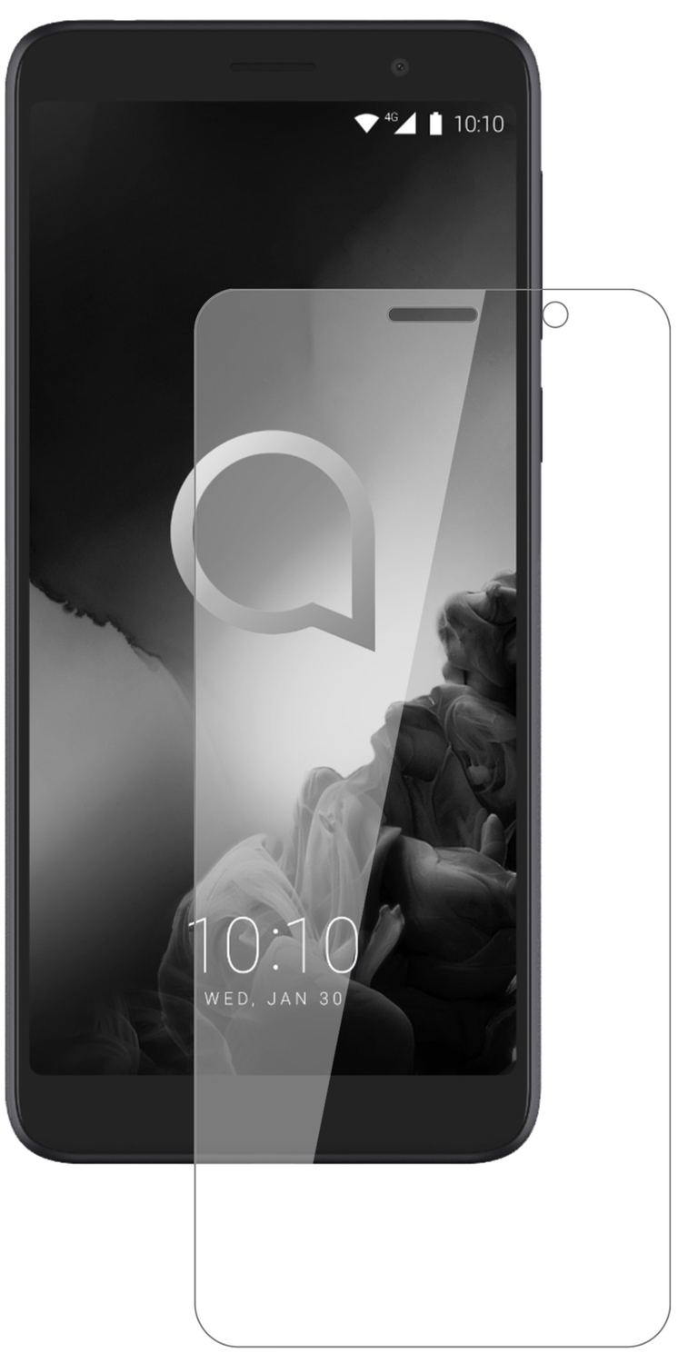 1x 9H Schutzfolie für Alcatel 1X (2019) Panzerfoli (1)