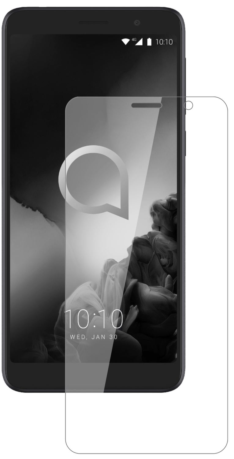 1x 9H Schutzfolie für Alcatel 1C (2019) Panzerfoli (1)