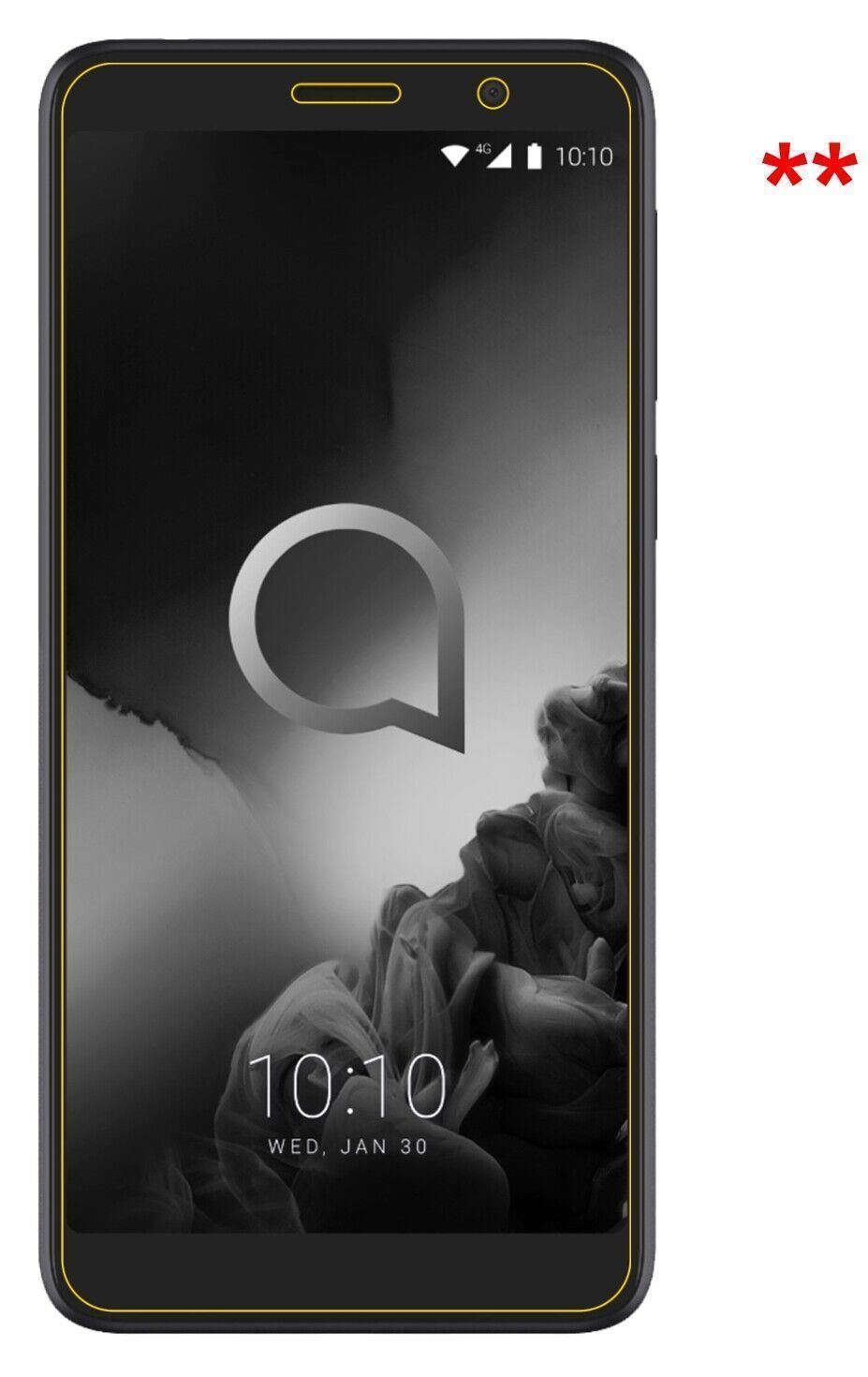 1x 9H Schutzfolie für Alcatel 1C (2019) Panzerfoli (9)