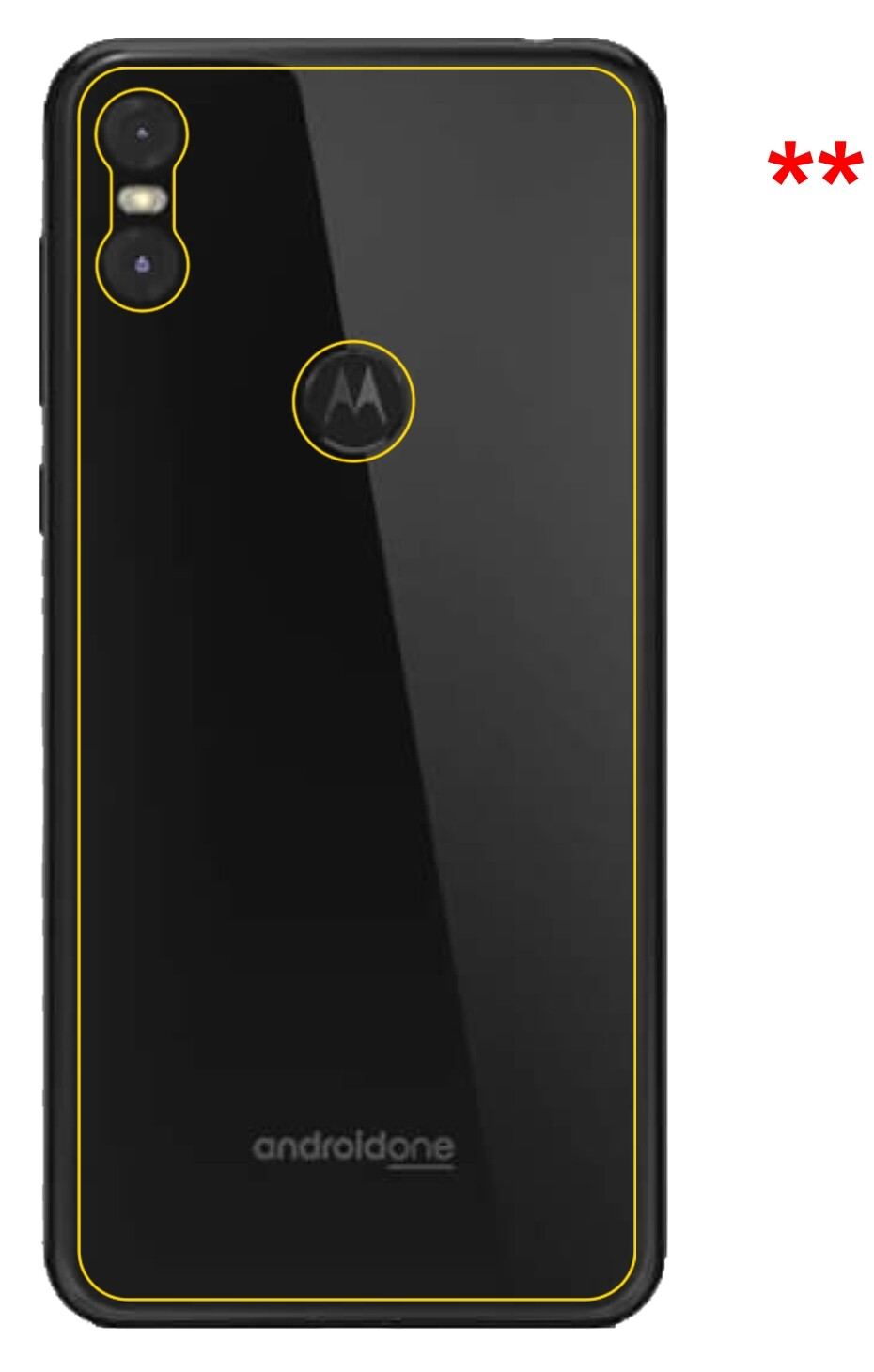 2x 9H Schutzfolie für Motorola One Rückseite Panze (9)
