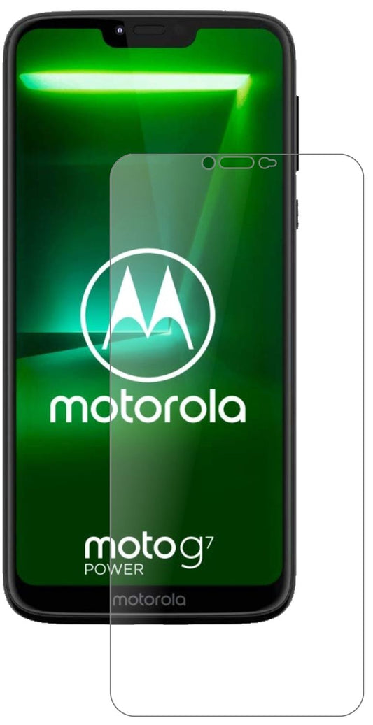1x 9H Schutzfolie matt für Motorola Moto G7 Power  (1)