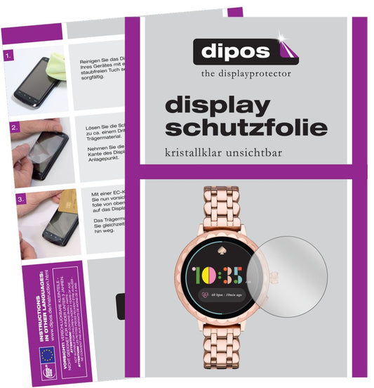 2x Schutzfolie klar für Kate Spade Scallop 2 Displ (1)