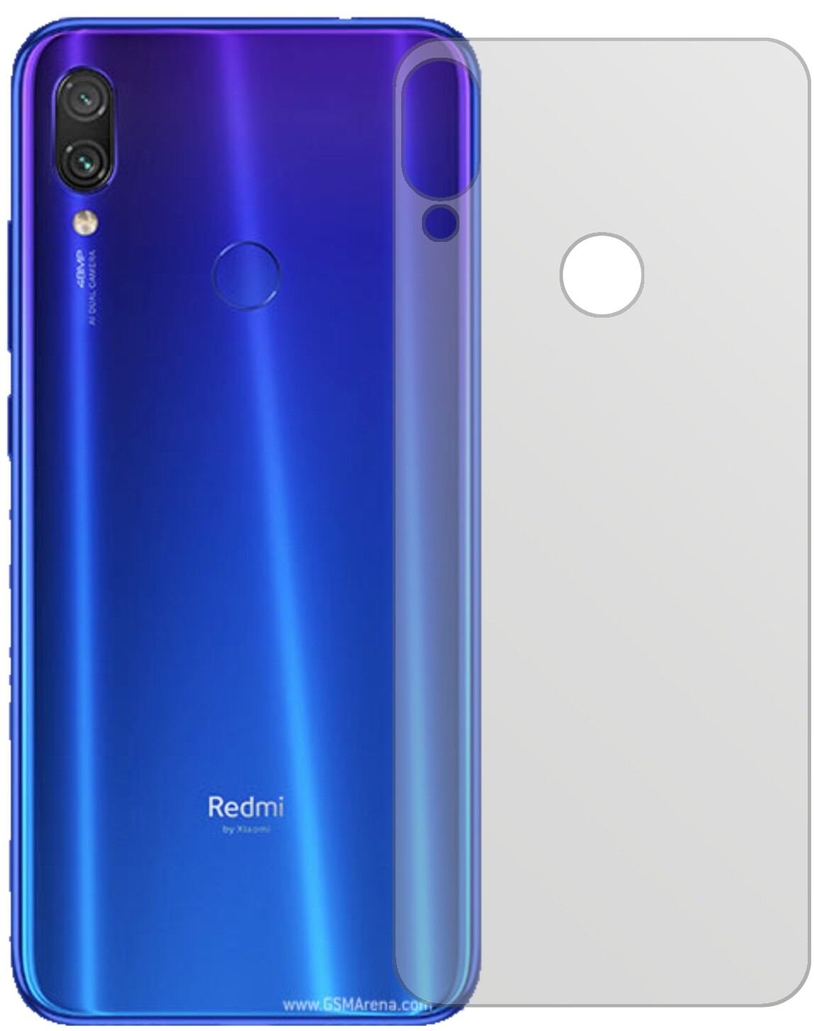 6x Schutzfolie matt für Xiaomi Redmi Note 7 Pro Rü (2)