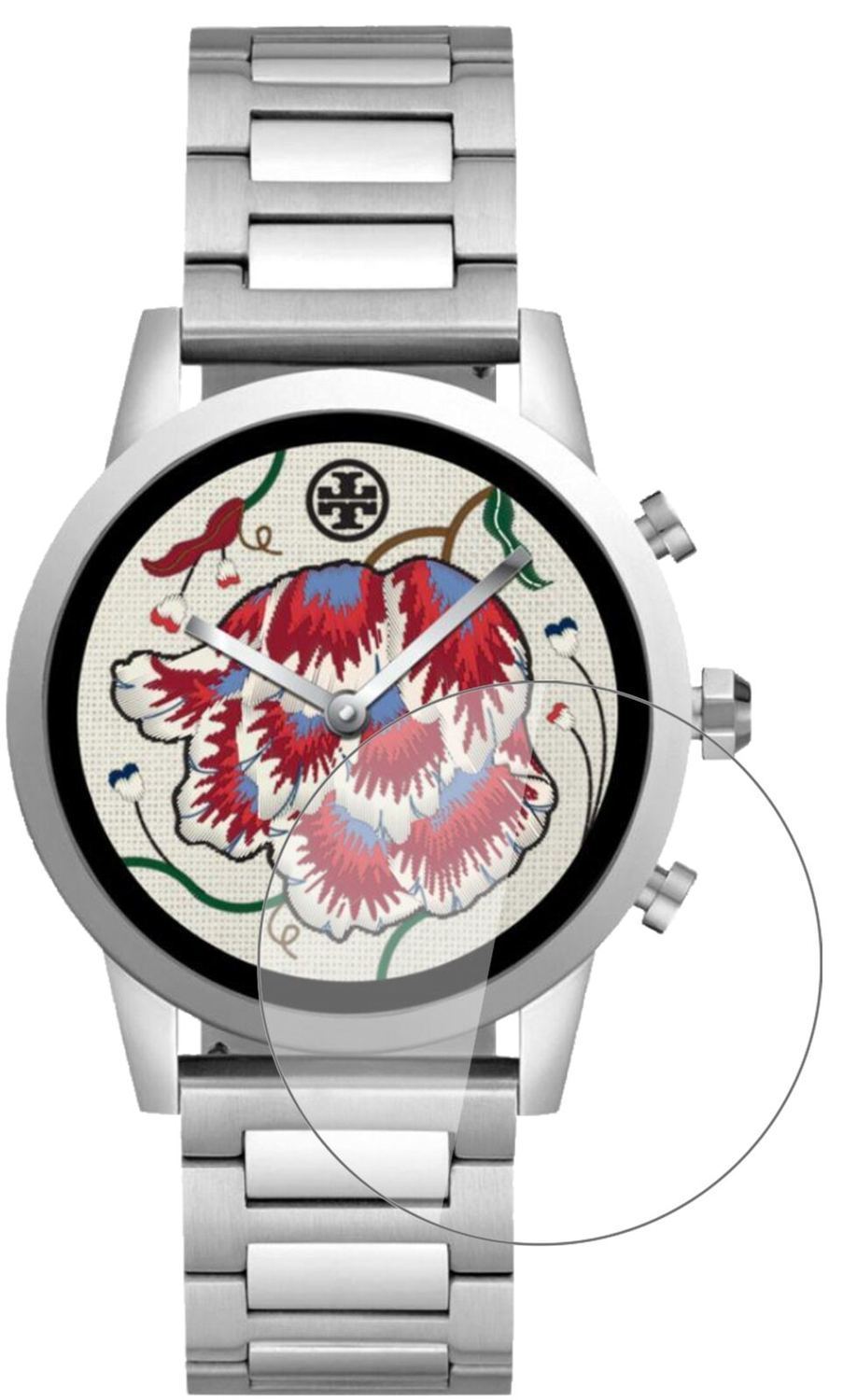 1x 9H Schutzfolie für Tory Burch Gigi Watch 40mm P (1)