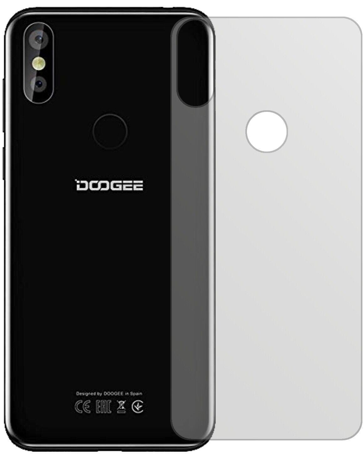 1x Schutzfolie matt für Doogee Y8 Rückseite Displa (1)