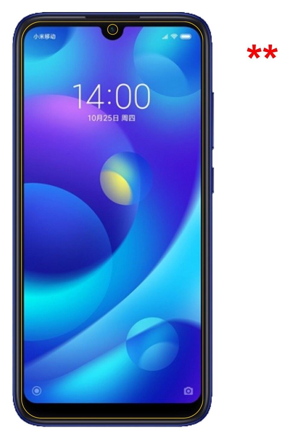 2x 9H Schutzfolie matt für Xiaomi Mi Play Panzerfo (9)