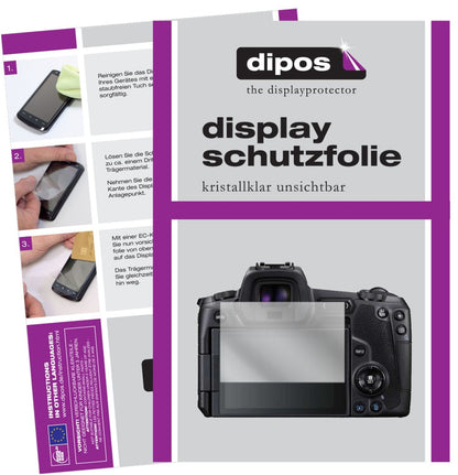 6x Schutzfolie klar für Canon EOS R Display-Schutz (1)