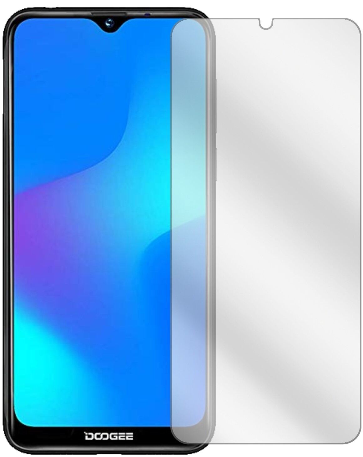 4x Schutzfolie klar für Doogee Y8 Display-Schutzfo (2)