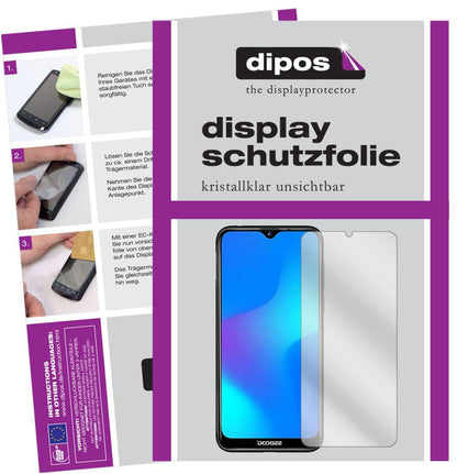 2x Schutzfolie klar für Doogee Y8 Display-Schutzfo (1)