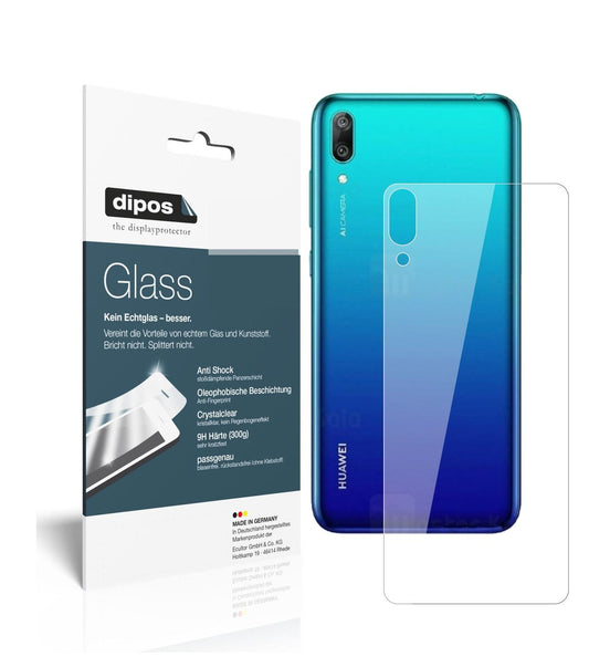 2x 9H Schutzfolie für Huawei Y7 Pro (2019) Rücksei (1)