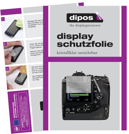 5x Schutzfolie klar für Olympus OM-D E-M1X Display (2)