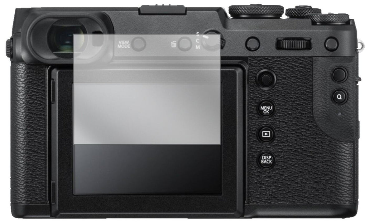 6x Schutzfolie klar für Fujifilm GFX 50R Display-S (2)