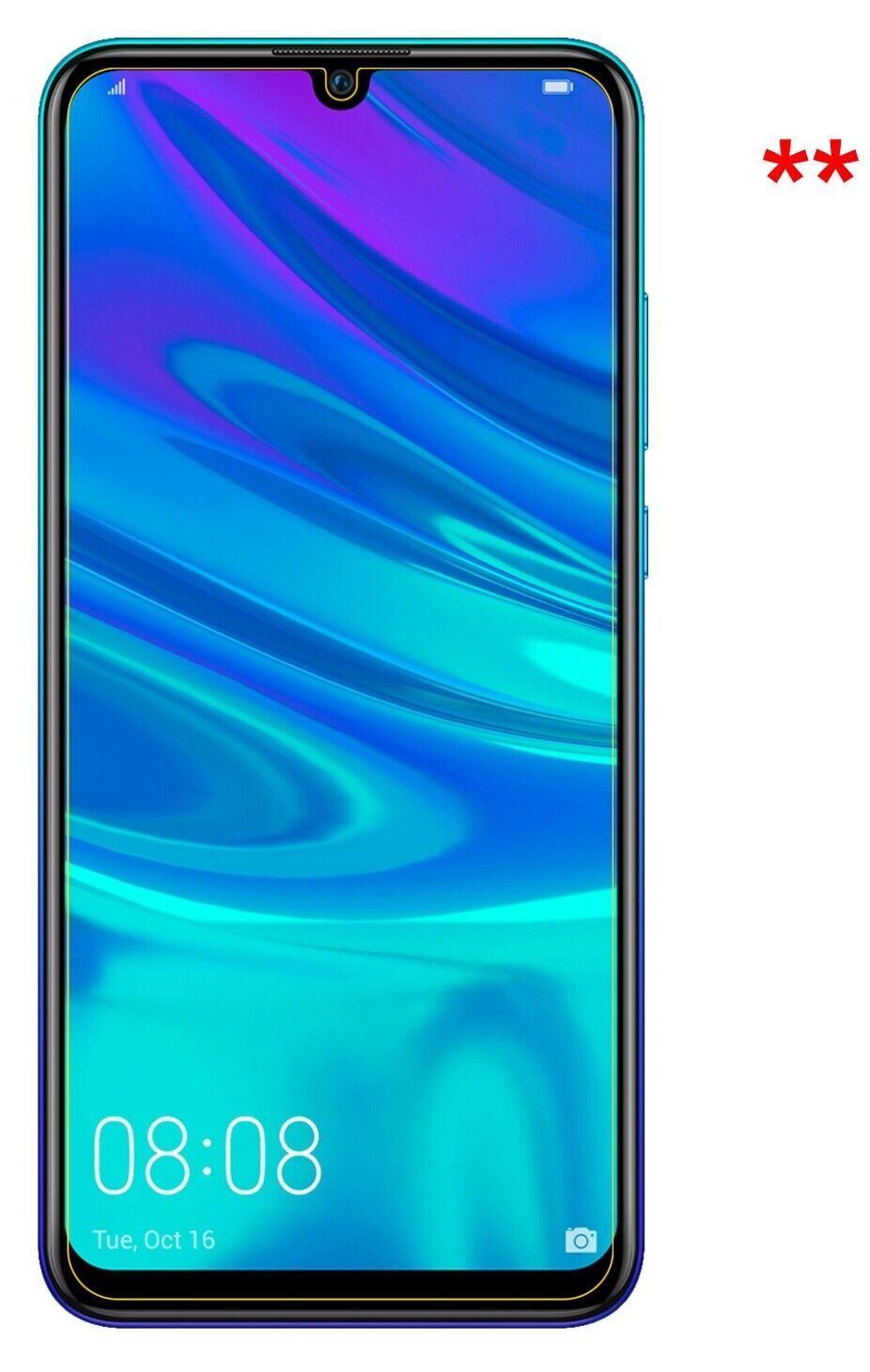1x 9H Schutzfolie für Huawei P Smart (2019) Panzer (9)