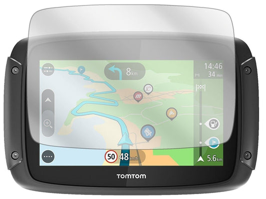 5x Schutzfolie klar für TomTom Rider 500 Display-S (1)