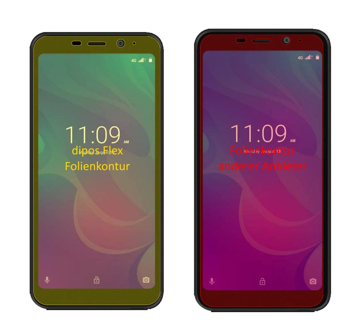 3x 3D Full Cover Schutzfolie für Meizu C9 (2)