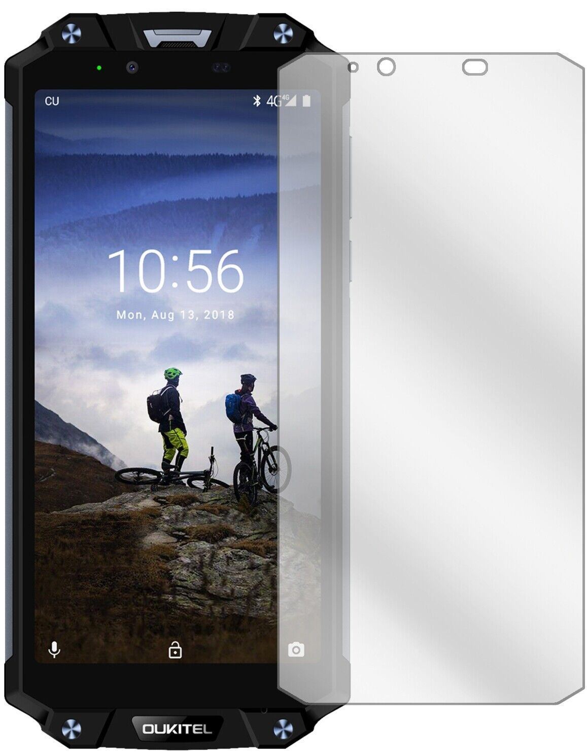5x Schutzfolie klar für Oukitel WP2 Display-Schutz (1)