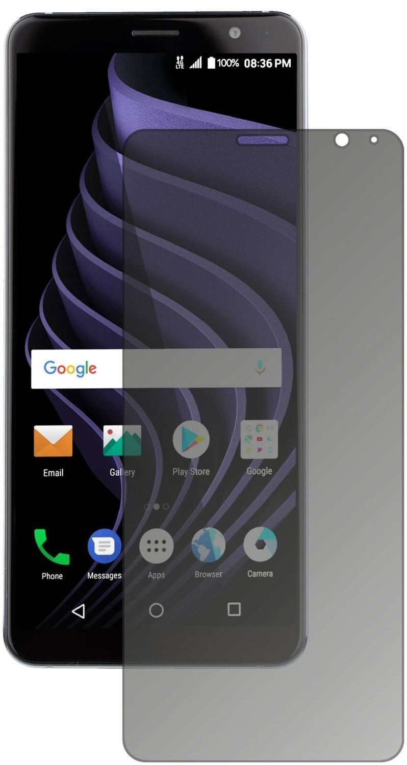 Blickschutzfolie für ZTE Blade Max View matt Schut (1)