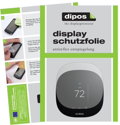 6x Schutzfolie matt für Ecobee ecobee 4 Display-Sc (1)