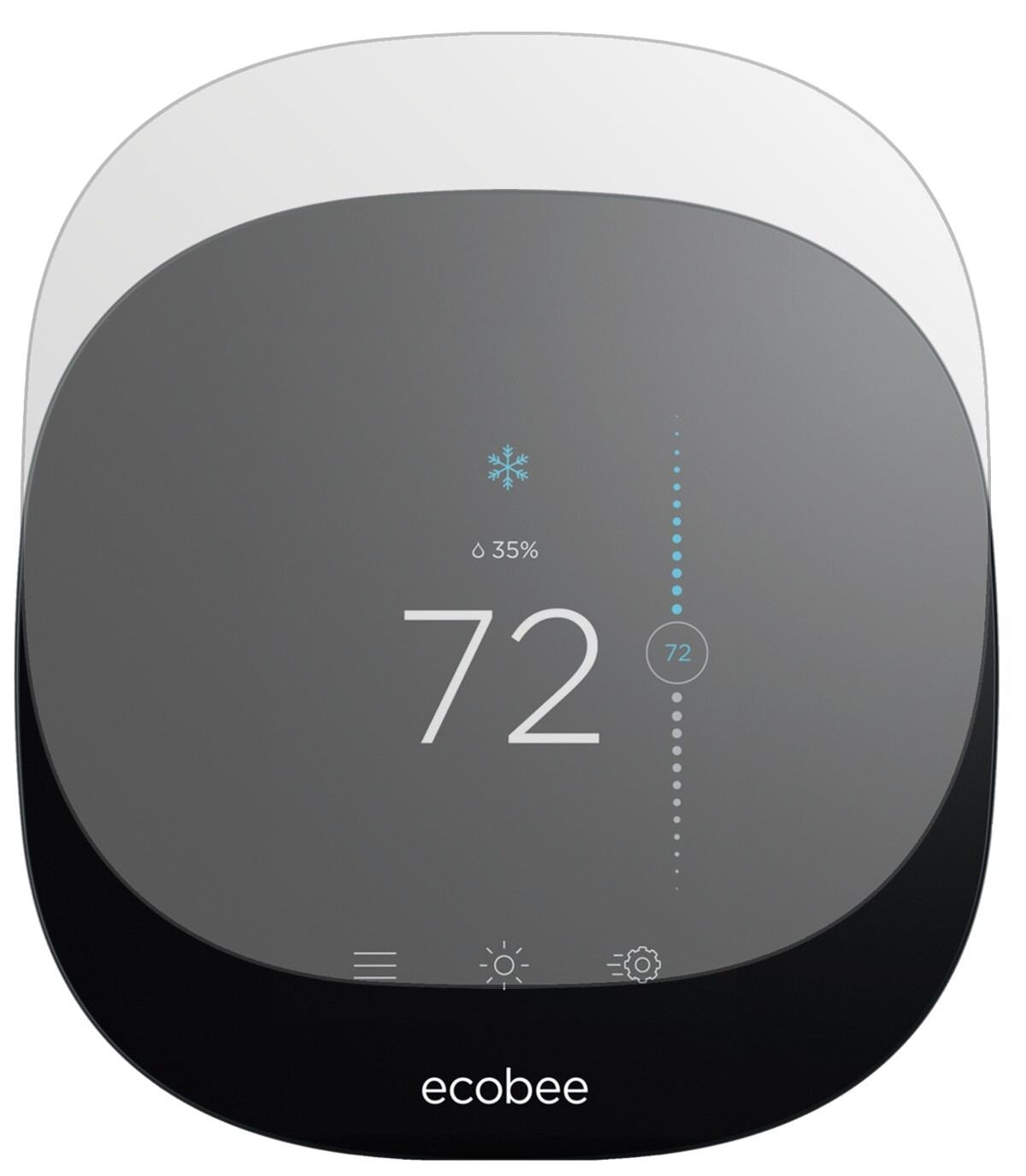 6x Schutzfolie matt für Ecobee ecobee 4 Display-Sc (2)