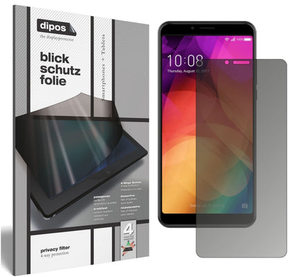 Blickschutzfolie für Coolpad Note 8 matt Schutzfol (1)
