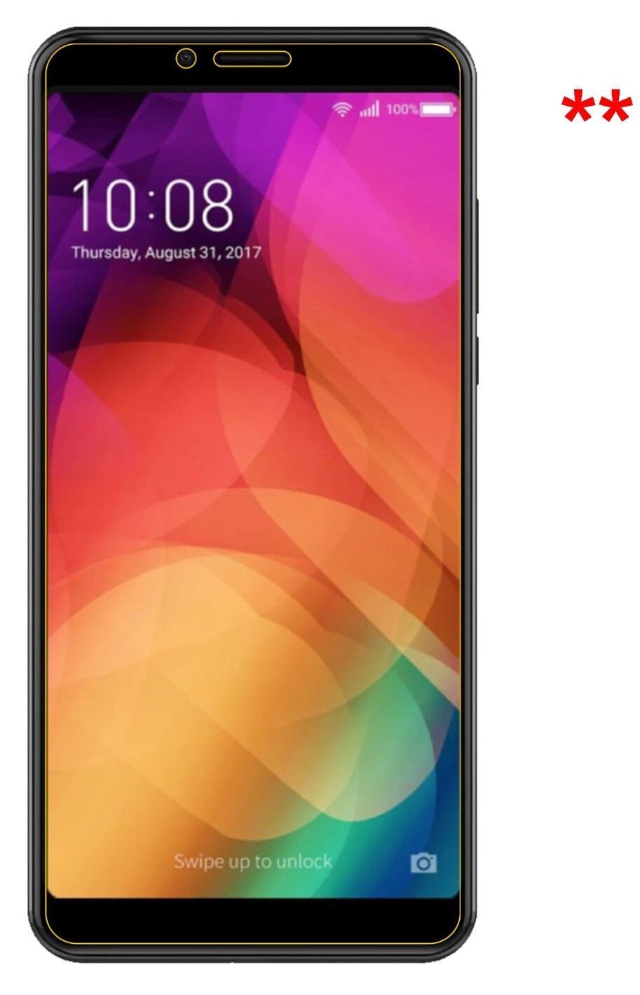 2x Schutzfolie matt für Coolpad Note 8 Display-Sch (6)