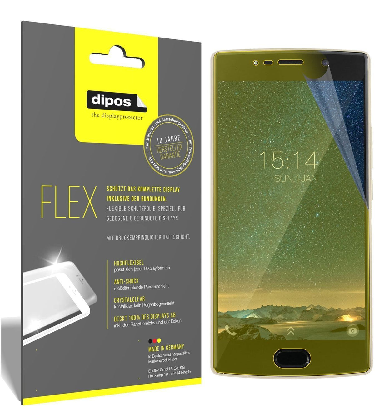 3x 3D Full Cover Schutzfolie für Doogee BL7000 (1)