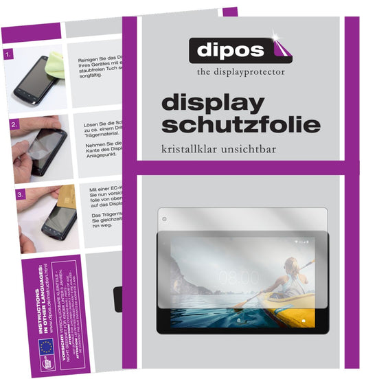 2x Schutzfolie klar für Medion Lifetab P10610 Disp (1)
