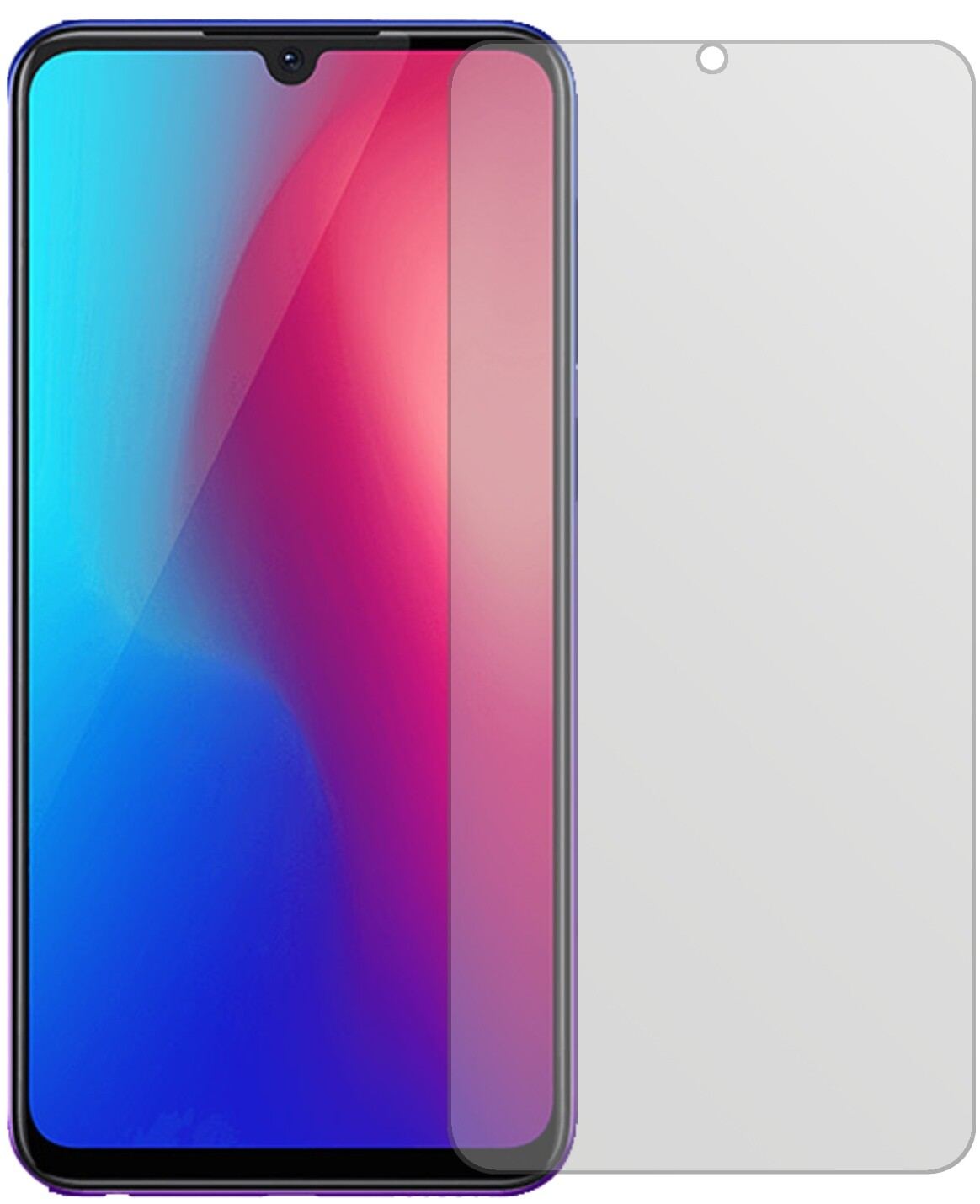 6x Schutzfolie matt für Vivo Z3i Display-Schutzfol (2)
