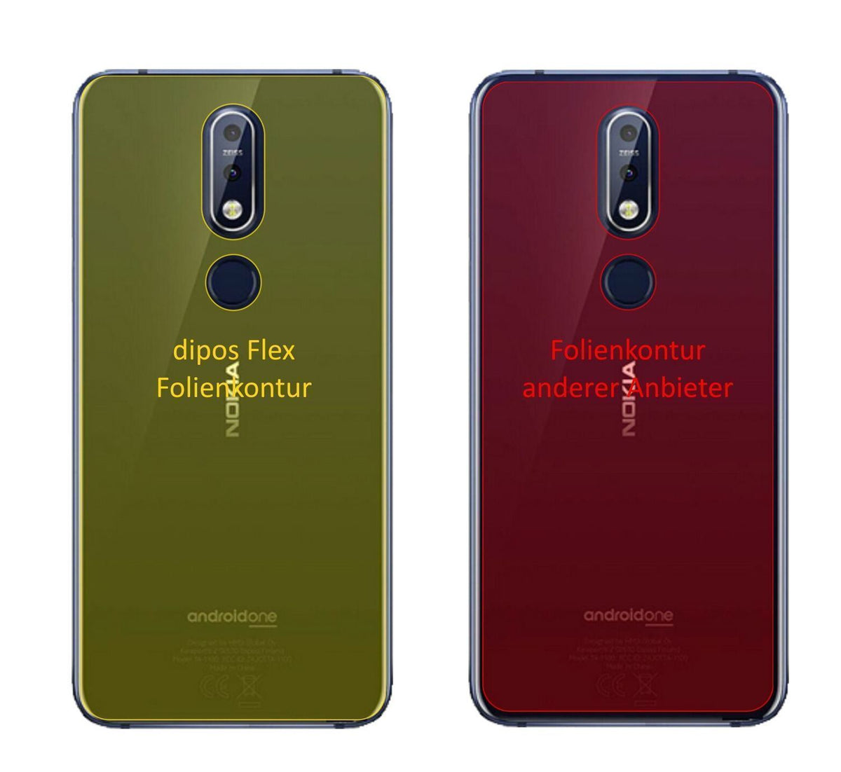3x 3D Full Cover Schutzfolie für Nokia X7 (2018) R (2)