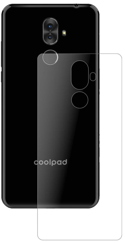 2x 9H Schutzfolie matt für Coolpad Note 8 Rückseit (2)