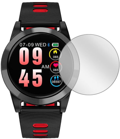 6x Schutzfolie klar für OOOUSE R15 Smartwatch Disp (2)