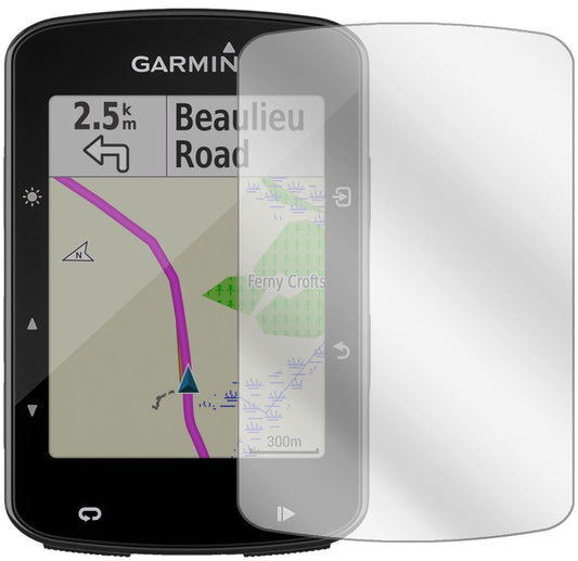 2x Schutzfolie klar für Garmin Edge 520 Plus Displ (1)