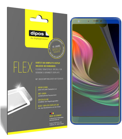 3x 3D Full Cover Schutzfolie für Panasonic Eluga R (1)