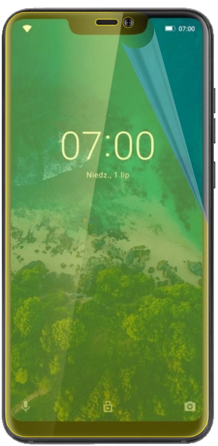 3x 3D Full Cover Schutzfolie für Kruger Matz Smart (3)