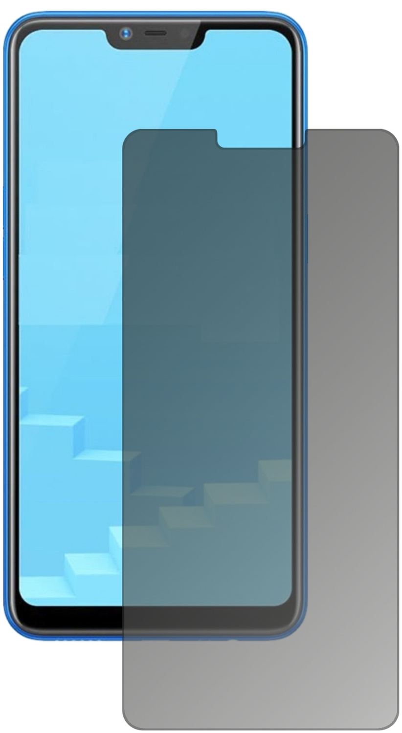 Blickschutzfolie für Oppo Realme C1 matt Schutzfol (2)