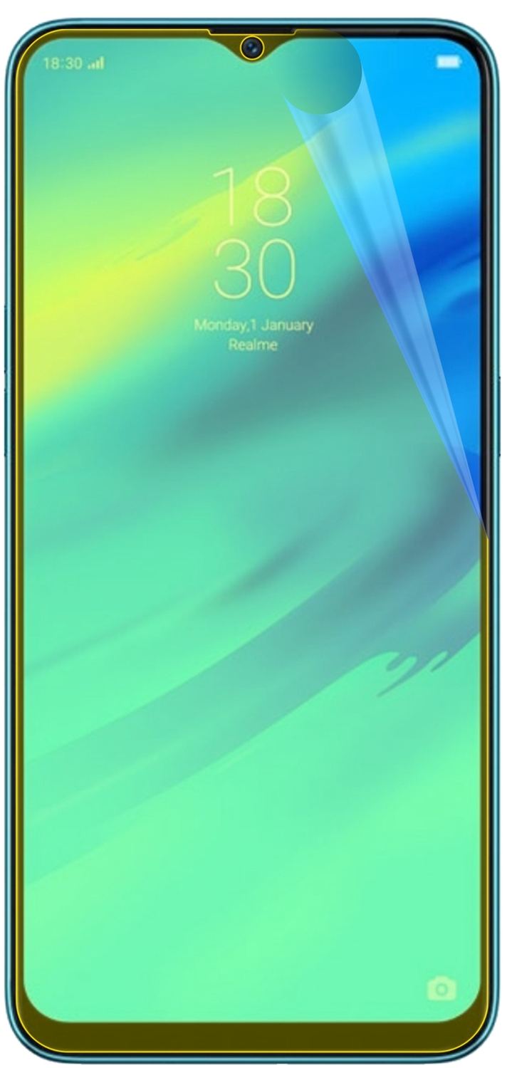 3x 3D Full Cover Schutzfolie für Oppo Realme 2 Pro (3)