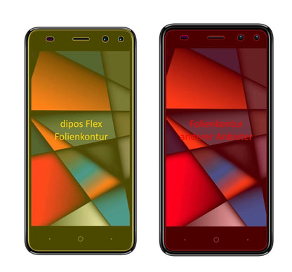 3x 3D Full Cover Schutzfolie für Intex Indie 6 (2)
