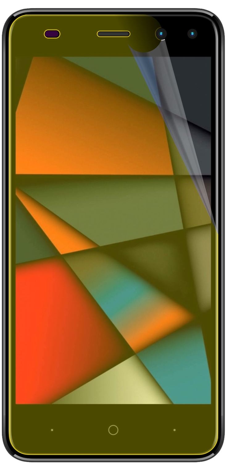 3x 3D Full Cover Schutzfolie für Intex Indie 6 (3)