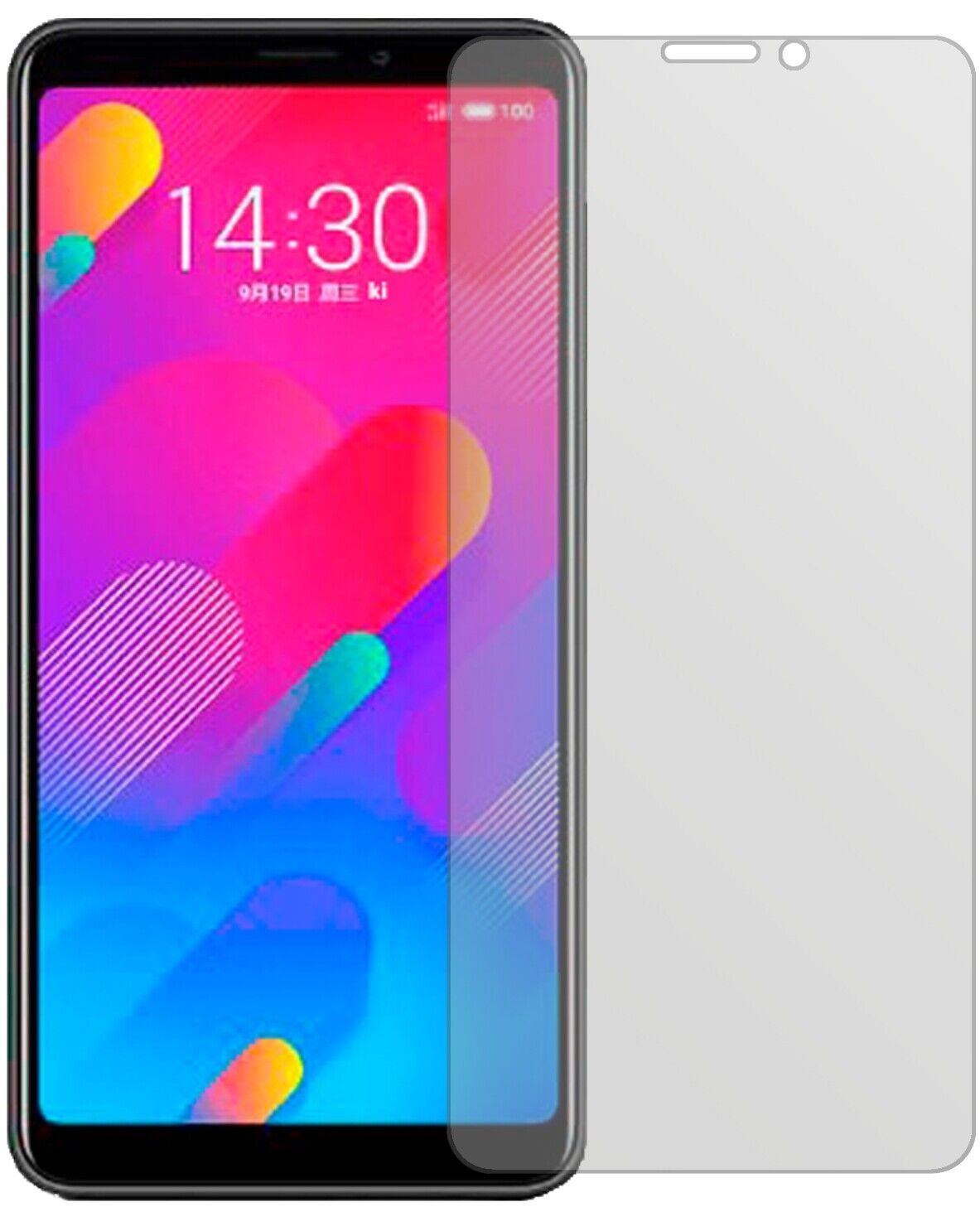 1x Schutzfolie matt für Meizu V8 pro Display-Schut (1)