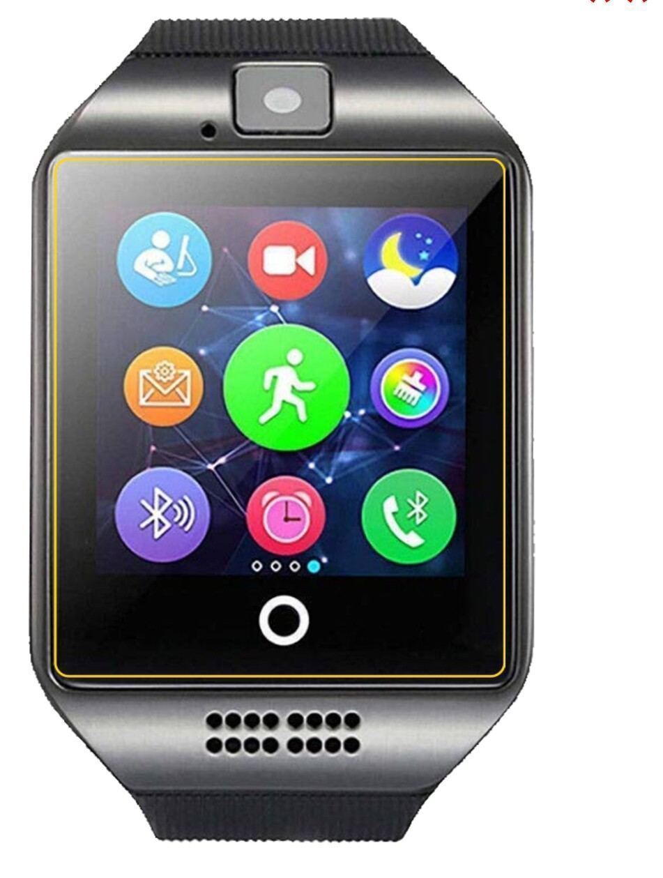 6x Schutzfolie matt für InterActive SmartWatch Q18 (6)
